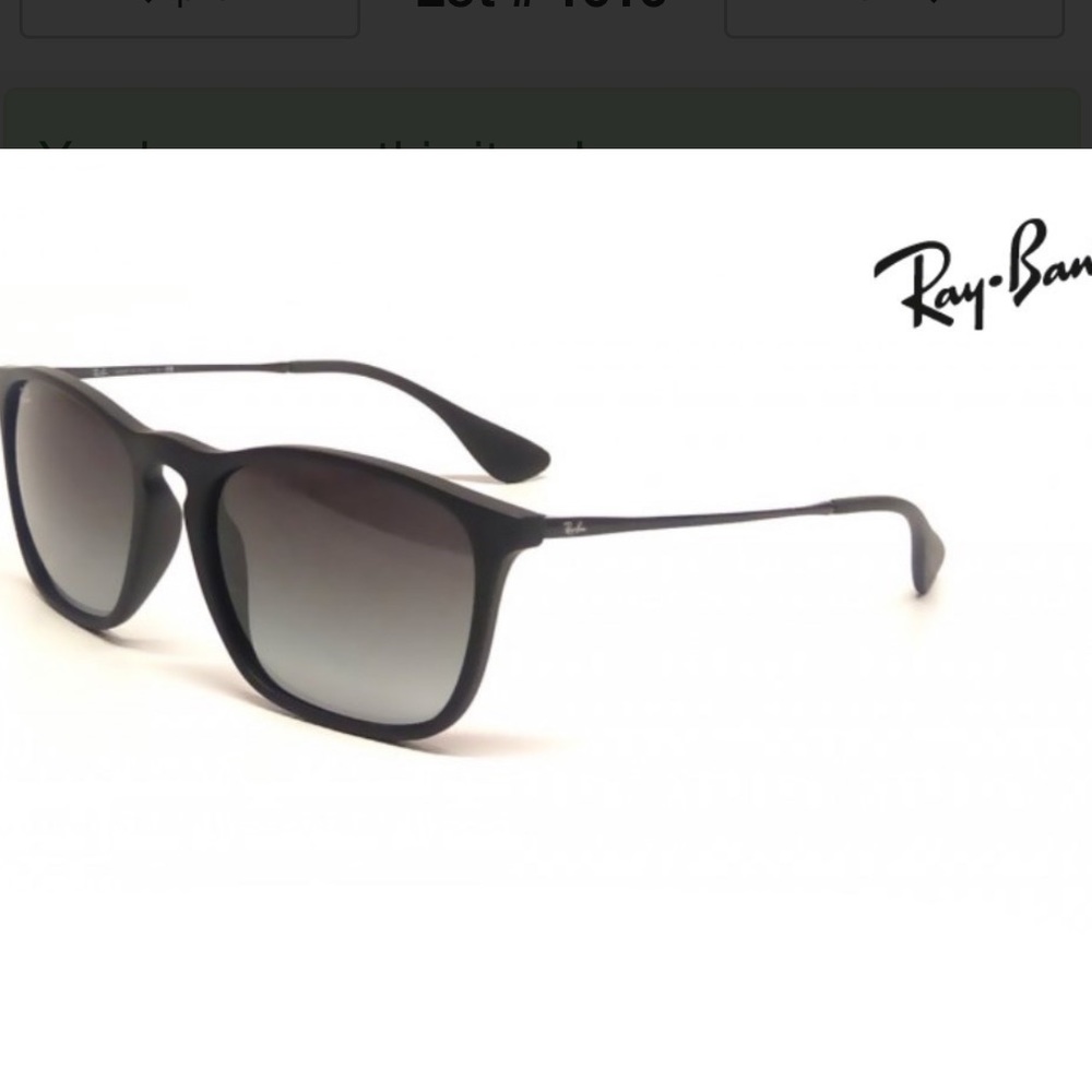 ❗️SOLD ❗️MATTE BLACK UNISEX RAYBANS